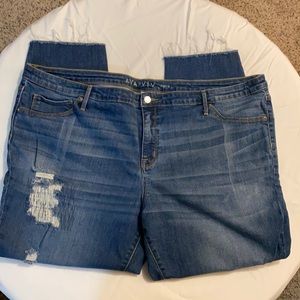 Ava and Viv blue Jean jeggings - Sz 24